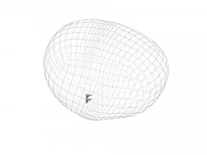 Chestnut Seed 3D Model