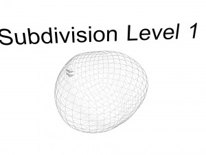 Chestnut Seed 3D Модель