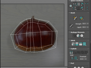 Chestnut Seed 3D Модель