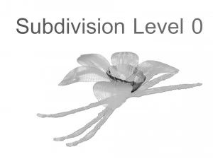 バニラ 3Dモデル