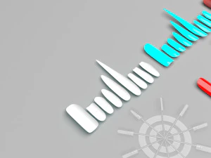 Штучні нігті з комплектом Epuipment 3D Модель