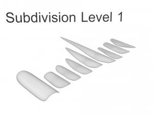 Штучні нігті з комплектом Epuipment 3D Модель