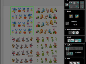 Штучні нігті з комплектом Epuipment 3D Модель