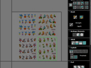 Штучні нігті з комплектом Epuipment 3D Модель