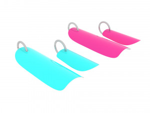 Ring For Artificial Nails 3D-Modell