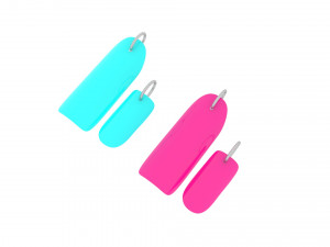 Ring For Artificial Nails 3D-Modell