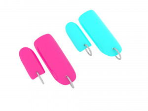 Ring For Artificial Nails 3D-Modell