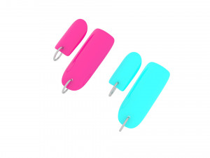 Ring For Artificial Nails 3D-Modell