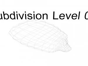 Кукурузное ядро 3D Модель