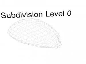 옥수수 커널 3D 모델
