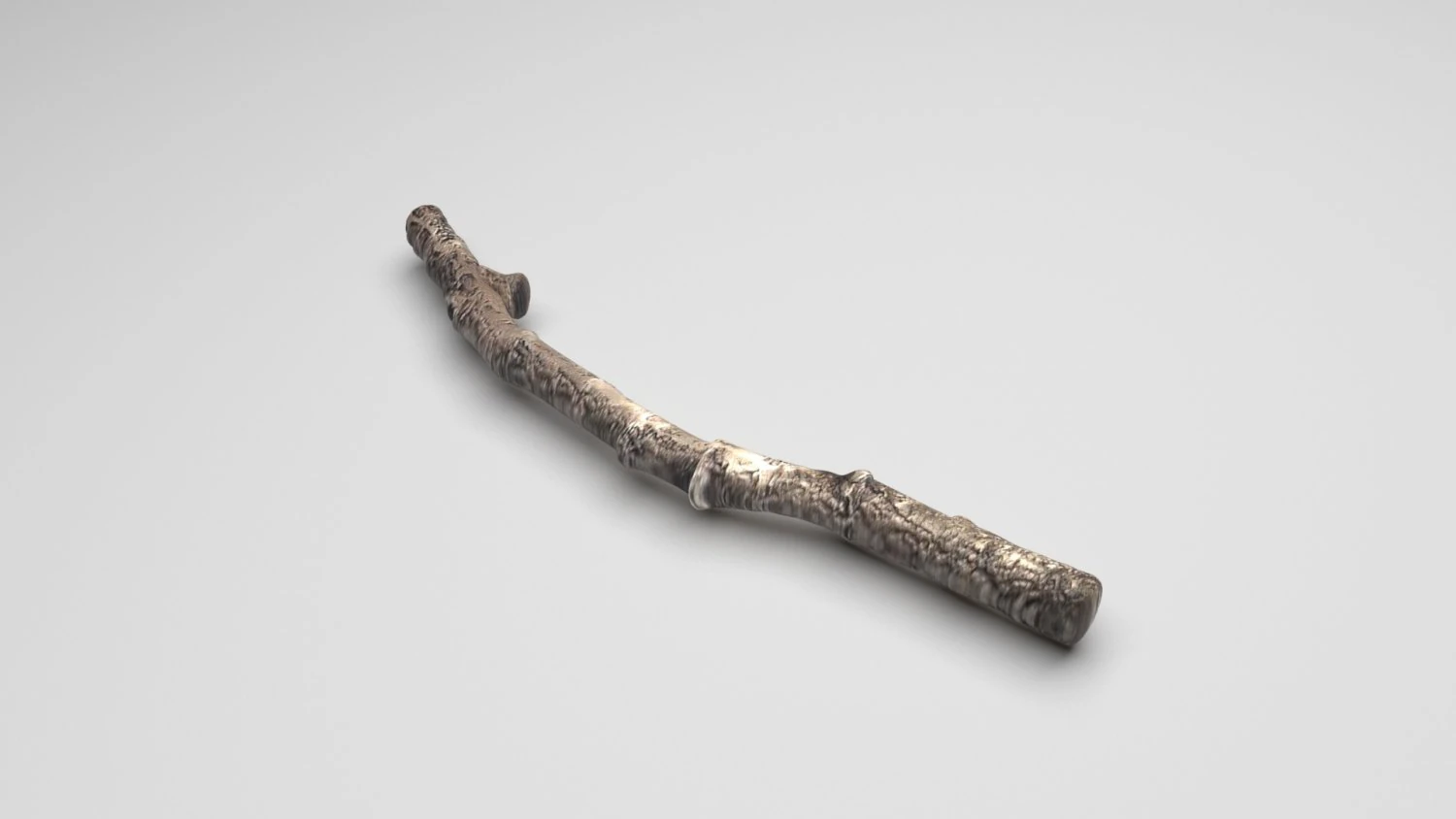 Tree Branch 3D Model .c4d .max .obj .3ds .fbx .stl .blend 