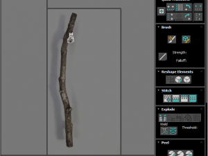 Tree Branch 3D Model