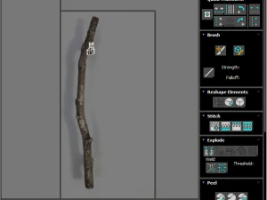Tree Branch 3D Model
