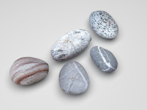 Rocks Set 3Dモデル
