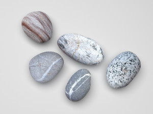 Rocks Set 3D Модель