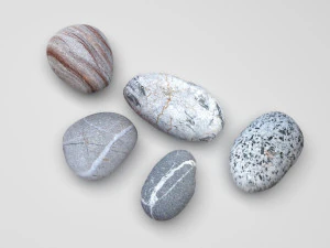 Rocks Set 3D Model