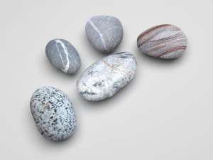 Rocks Set 3D Model