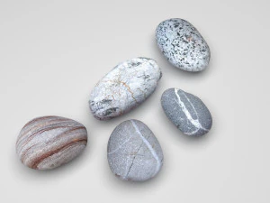Rocks Set 3D Model