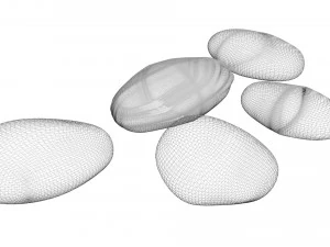 Rocks Set 3D Model