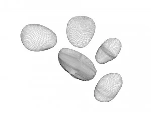 Rocks Set 3D Model