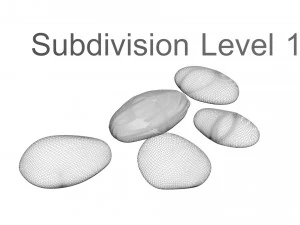 Rocks Set 3D Model