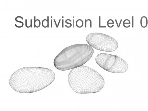 Rocks Set 3D Model