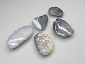 Rocks Set 3Dモデル