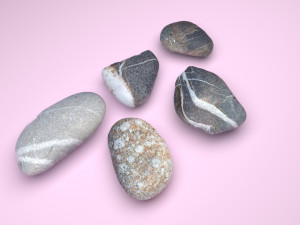 Rocks Set 3D Model