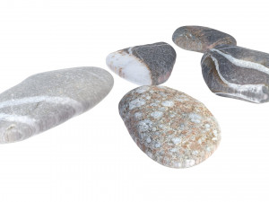 Rocks Set 3D Model