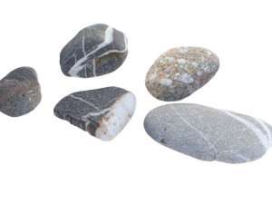 Rocks Set 3D Model