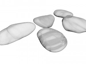 Rocks Set 3D Model