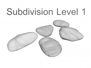 Rocks Set 3D Model