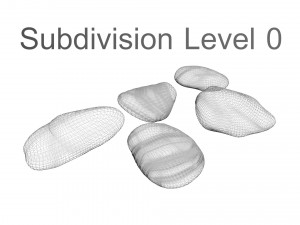Rocks Set 3D Model