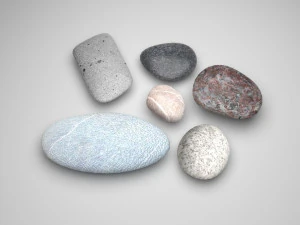 Rocks Set 3D Model