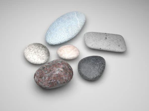 Rocks Set 3D Model