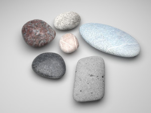 Rocks Set Modelo 3D