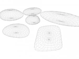 Rocks Set 3D Model
