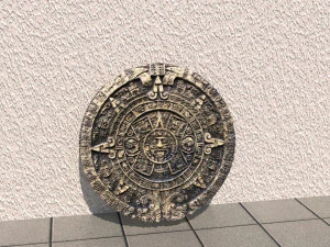 Mayan Calendar 3D Model