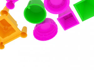 Kinetic Sand Molds Set 3D Model