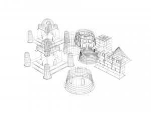 Kinetic Sand Molds Set Model 3D
