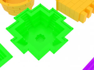 Kinetic Sand Molds Set 3D Model