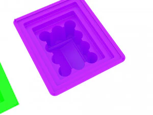 Kinetic Sand Molds Set 3D Model