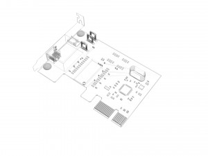 Network Card 3D Model