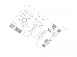 Network Card 3D Model