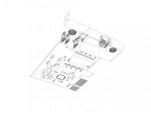 Network Card 3D Model