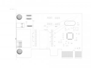 Network Card 3D Model