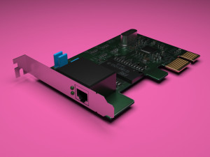 Network Card 3D Model