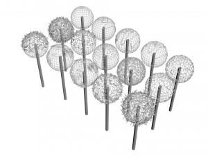 Cake Pops Set 3D Модель