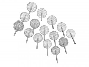 Cake Pops Set 3D Модель