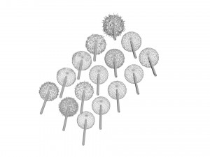 Cake Pops Set 3D Модель